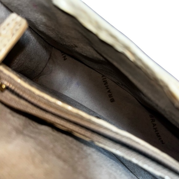 BRAHMIN AMELIA LEATHER CROSSBODY With Built In Wallet - Picture 11 of 17